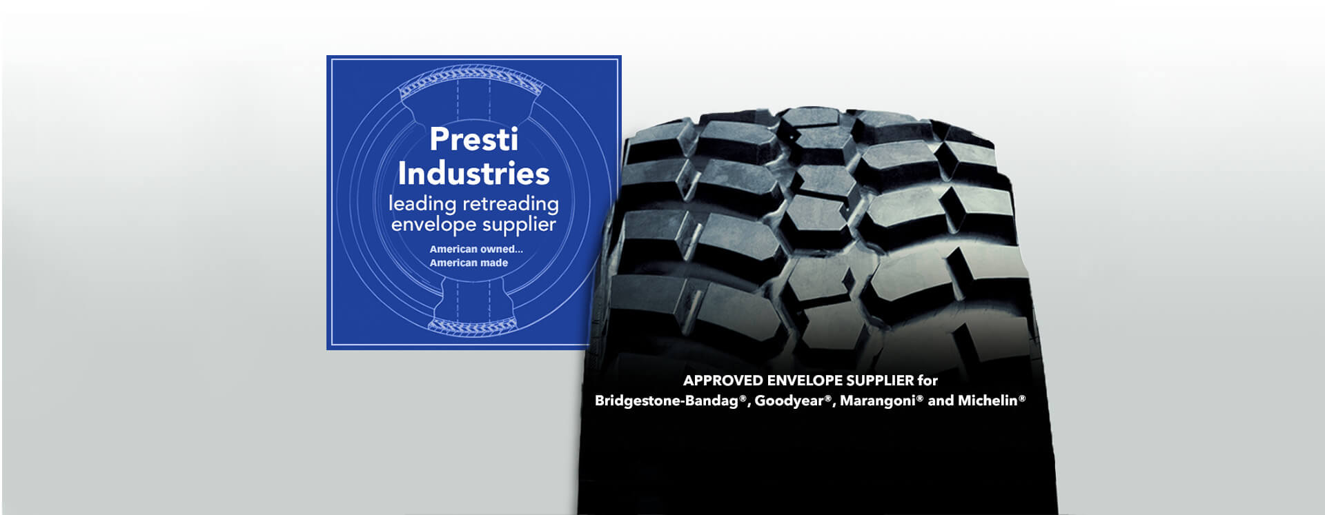 Presti Industries | Leading Retread Envelope Supplier